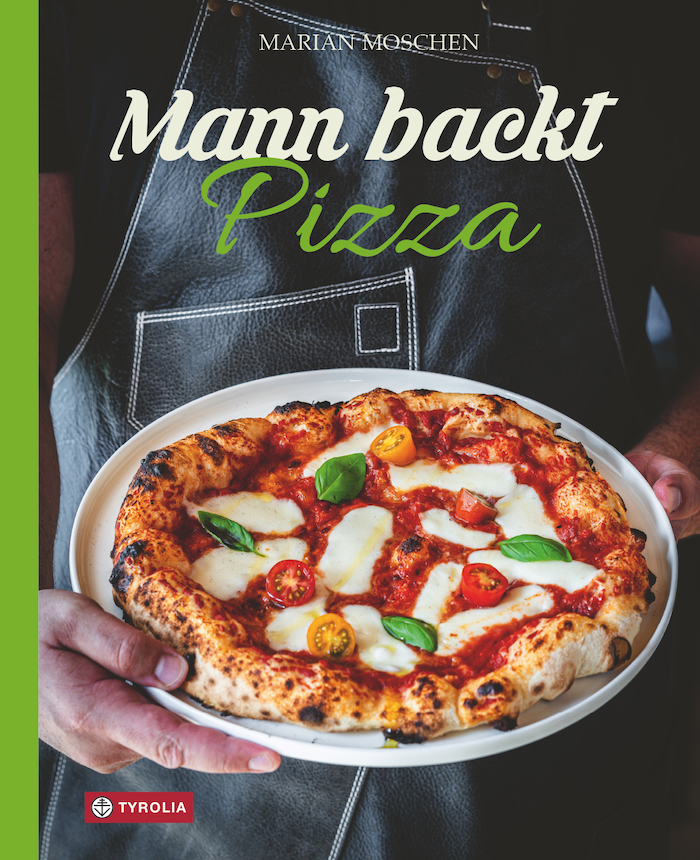 Im neuen Backbuch von Marian Moschen dreht sich alles um Pizza.