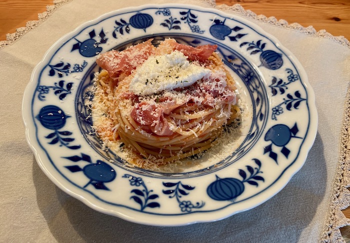 Spaghetti mit Prosciutto