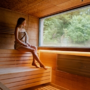 Entspannung finden Sie in der Saunaoase