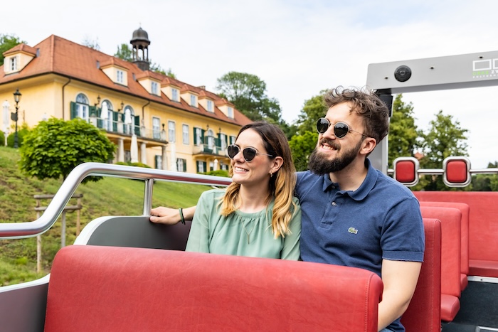 Auf zum Genuss im Cabrio Bus.