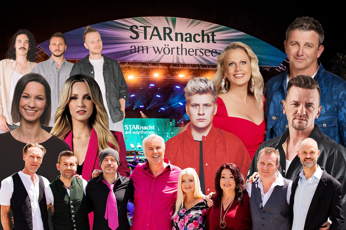 Jede Menge Stars dürfen auch heuer wieder Barbara Schöneberger und Hans Sigl auf der Bühne der Starnacht am Wörthersee begrüßen.