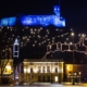 Ganz Laibach erstrahlt in der Adventzeit im Glanz der Lichter.