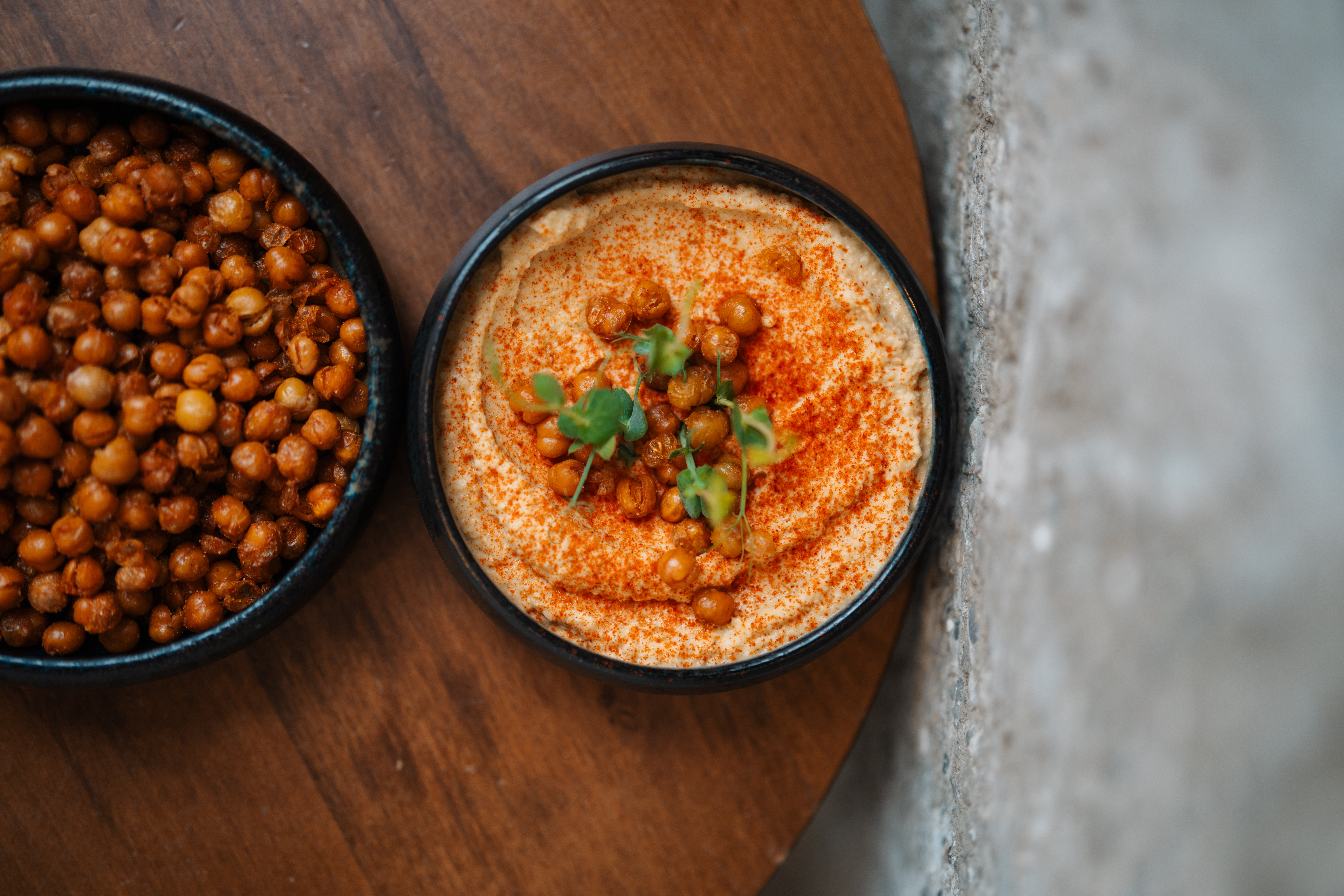 Hummus nach einem Rezept des MagDas -Restaurant Klagenfurt