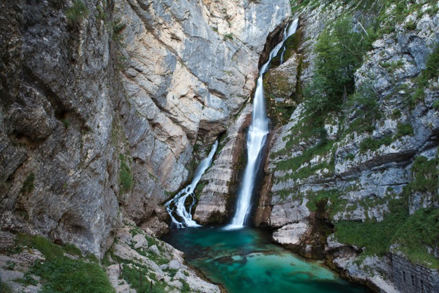 Der Savica-Wasserfall, Slap Savica, ist wirklich sehenswert.
