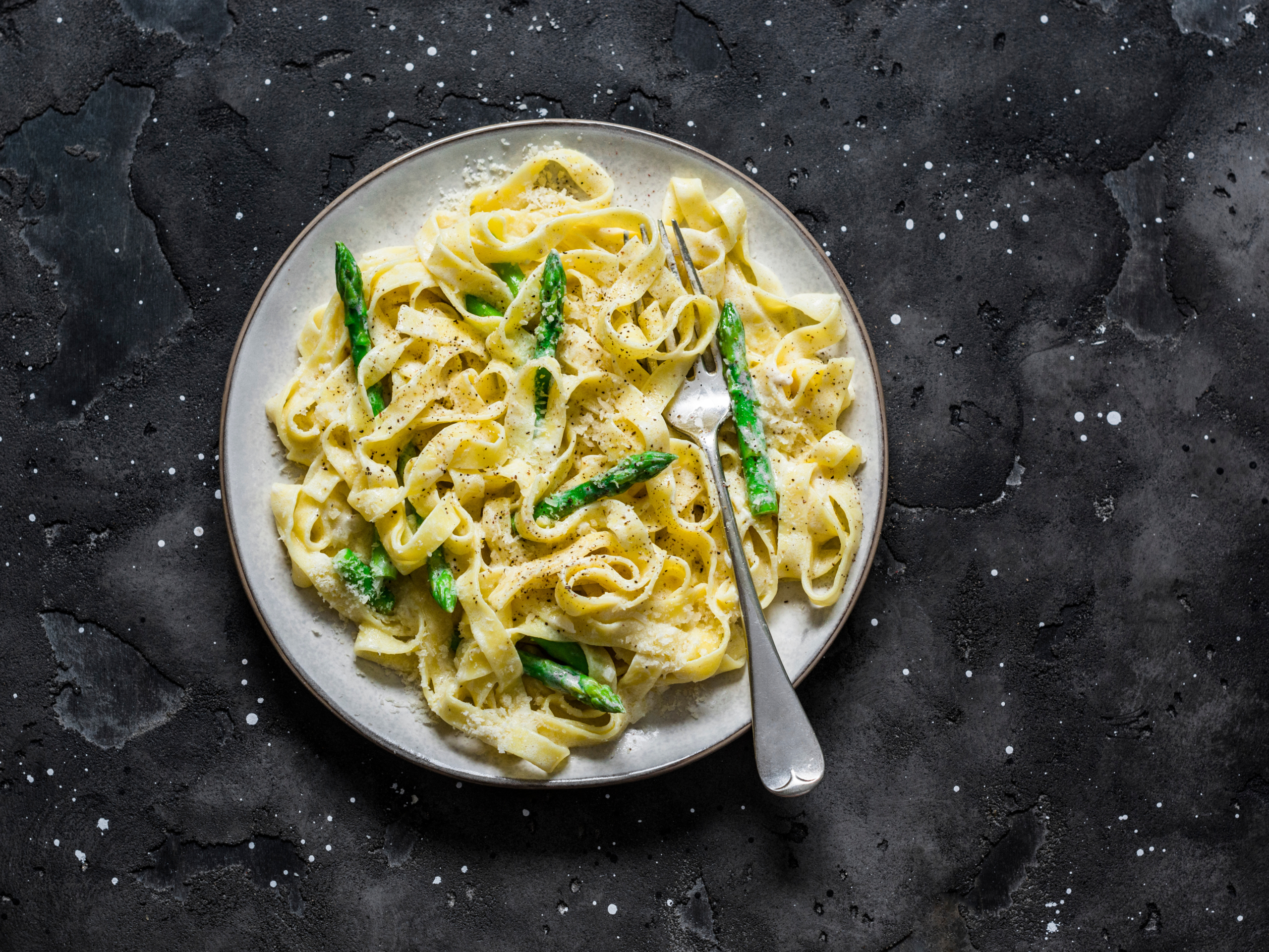Pasta mit saisonalem Touch.