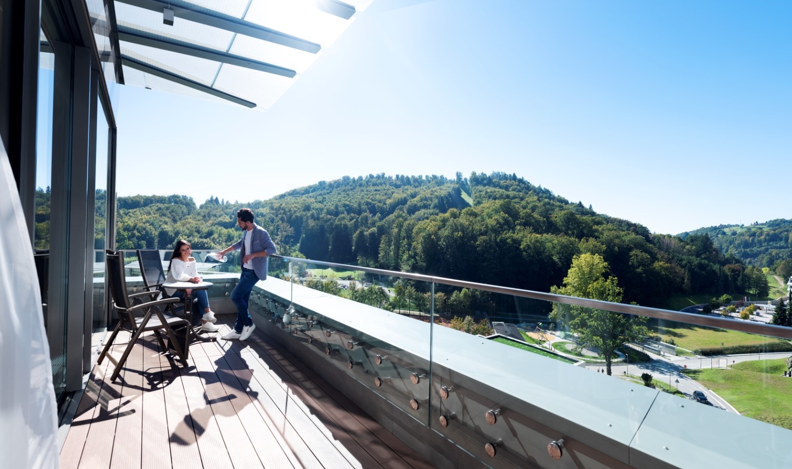 Das Atlantida Boutique Hotel ist ein eleganter Rückzugsort für einen aktiven, genussvollen Sommerurlaub in Rogaška Slatina.