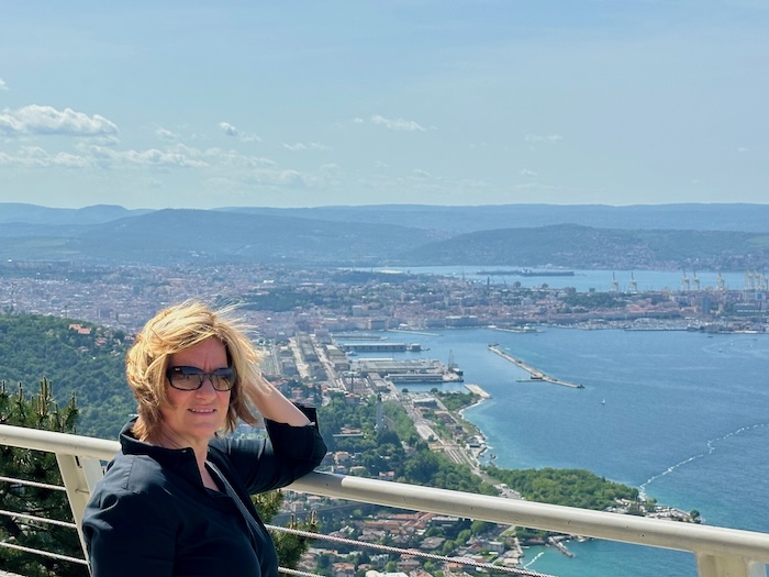RegionalMedien Kärnten Der Blick vom Monte Grisa auf Triest und den Golf ist atemberaubend.