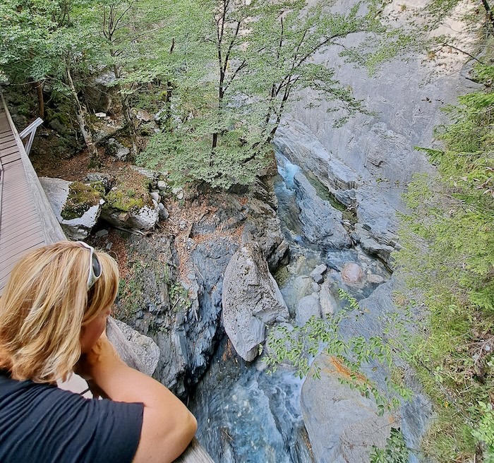 RegionalMedien Die Garnitzenklamm kann nach Regenwetter ganz schön wild werden.