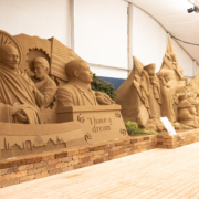 Ein weihnachtlicher Ausflug zur berühmten Sandkrippe in Jesolo.