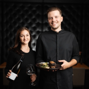 Restaurantleiterin Katharina Soran mit Küchenchef Gregor Wohlmuth