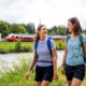 Direkt vom Bahnhof weg wandern – mit „Rail & Trail“ möglich.
